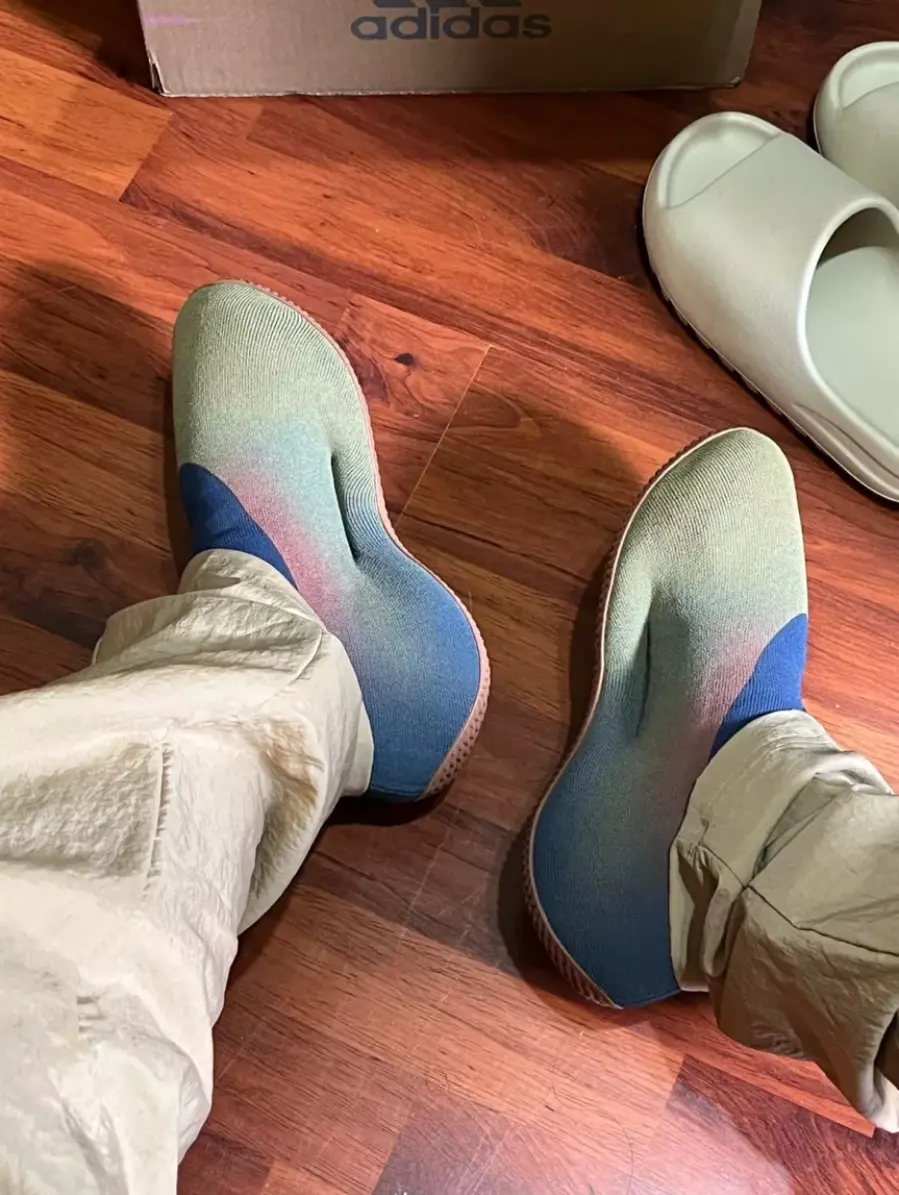 Giày Adidas Yeezy Knit RNR 'Fade Indigo' HP3370 - Ảnh 5