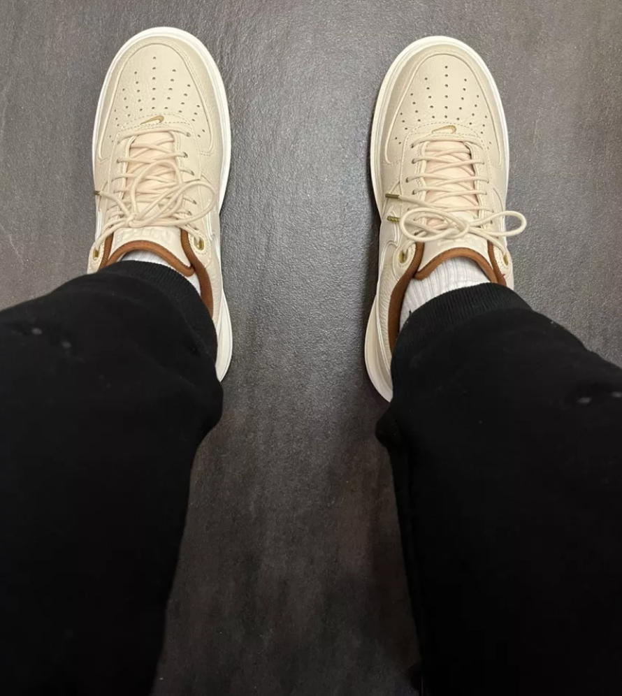 Giày Nike Air Force 1 Luxe 'Pecan' DB4109-200 - Ảnh 4