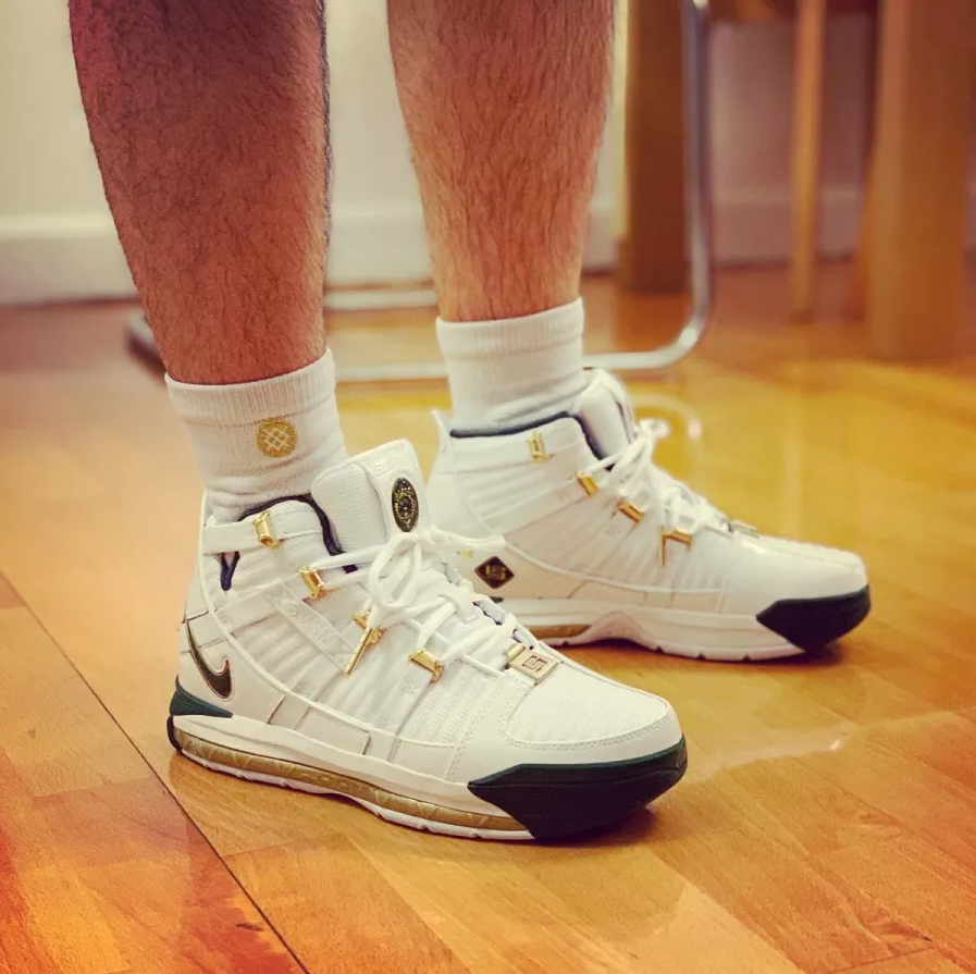 Giày Nike Zoom LeBron 3 QS 'SVSM Home' AO2434-102 - Ảnh 2