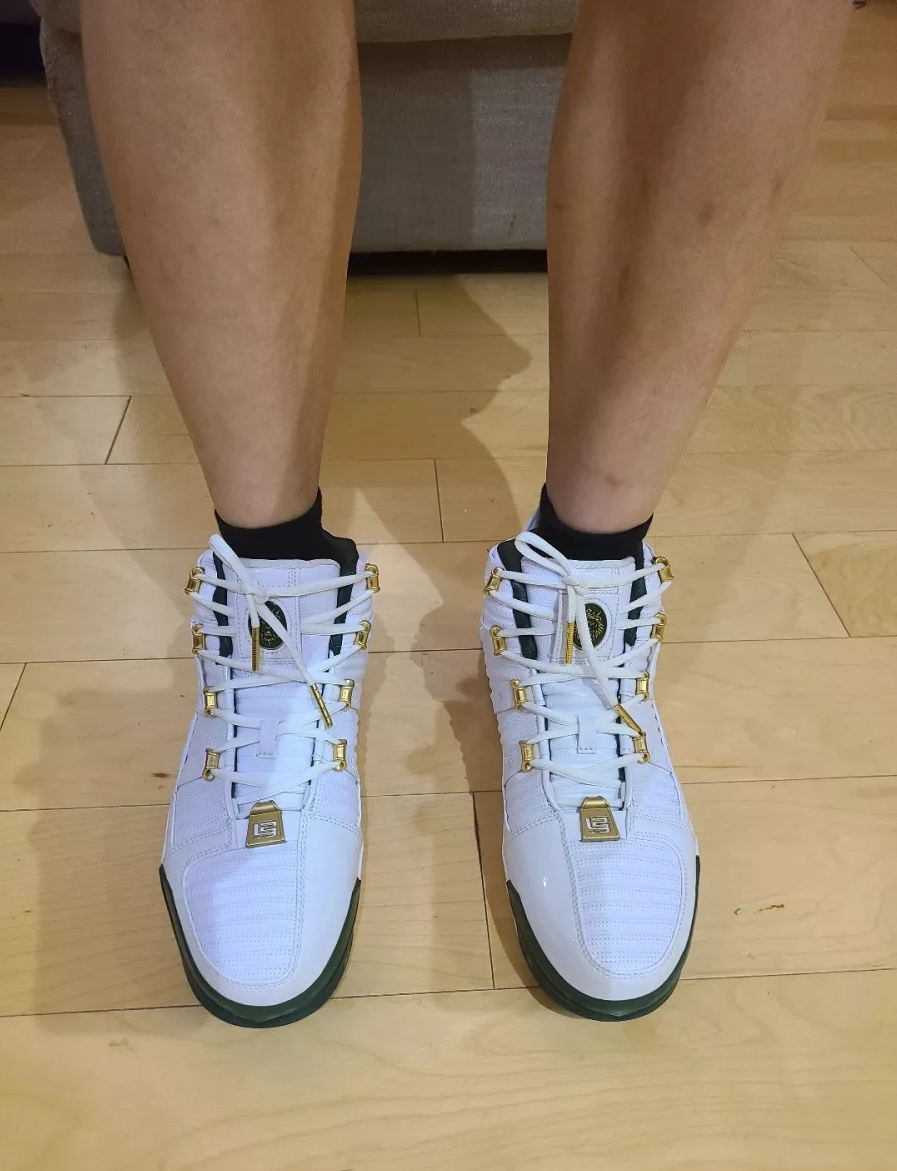 Giày Nike Zoom LeBron 3 QS 'SVSM Home' AO2434-102 - Ảnh 3