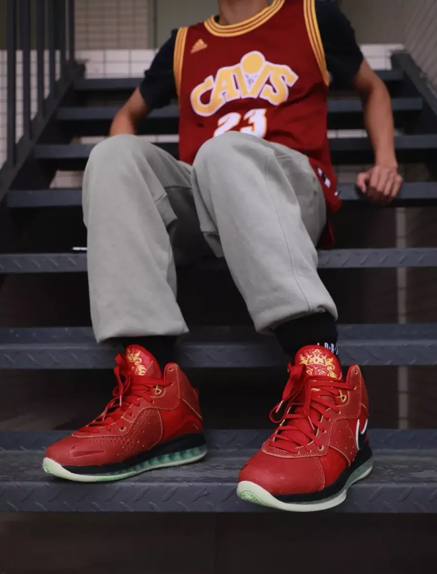 Giày Nike LeBron 8 QS 'Empire Jade' CT5330-600 - Ảnh 3