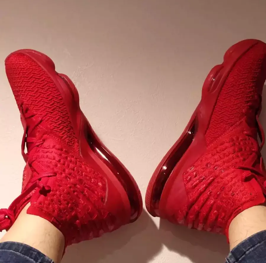 Giày Nike LeBron 17 EP 'Red Carpet' BQ3178-600 - Ảnh 3