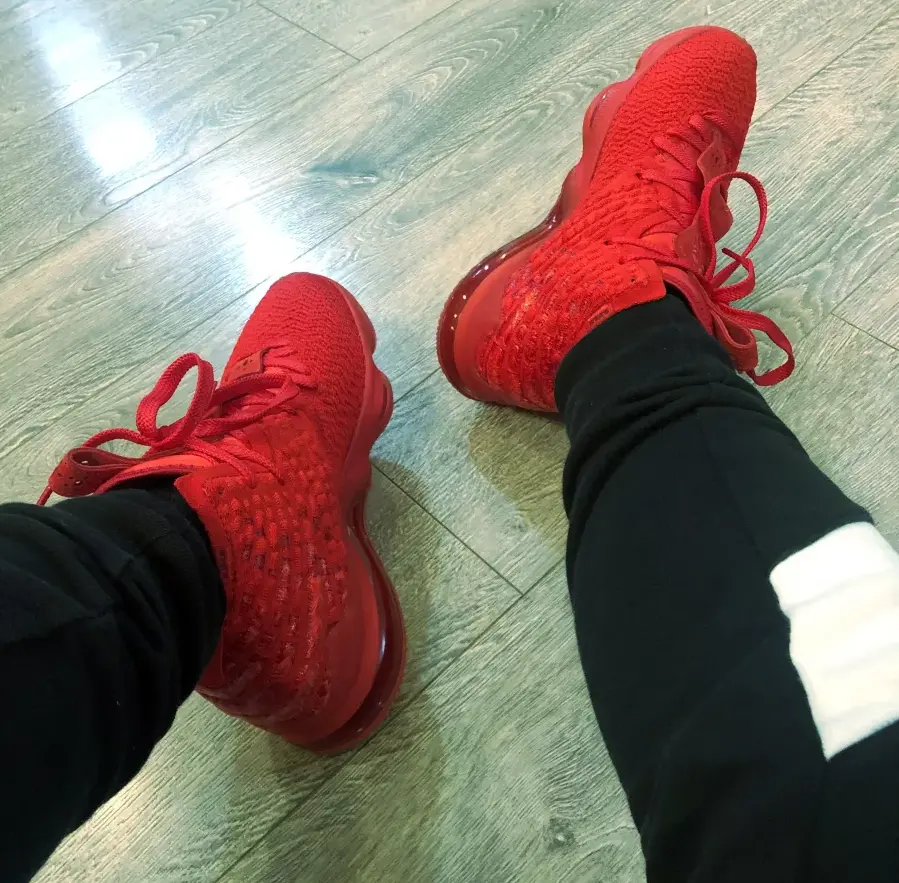 Giày Nike LeBron 17 EP 'Red Carpet' BQ3178-600 - Ảnh 4