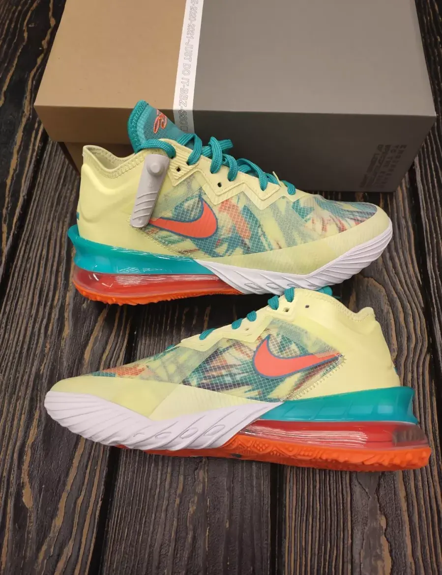 Giày Nike LeBron 18 Low EP 'LeBronold Palmer' CV7564-300 - Ảnh 4
