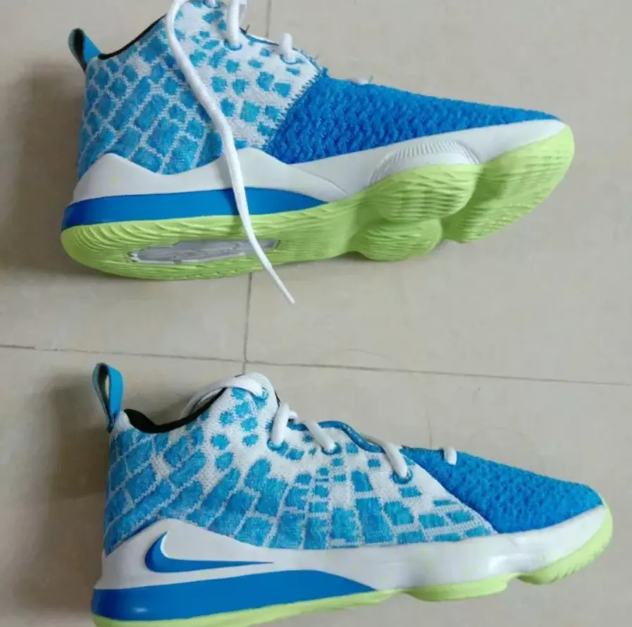 Giày Nike LeBron 17 GS 'Sprite' BQ5594-434 - Ảnh 3