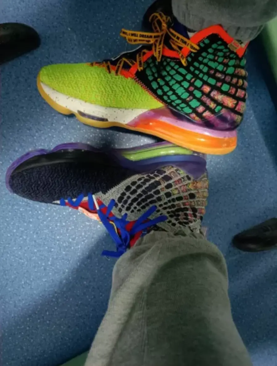Giày Nike LeBron 17 EP 'What The' CV8080-900 - Ảnh 4