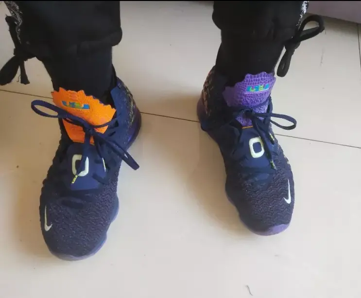 Giày Nike LeBron 17 GS 'Monstars NBA ASG 2020' CW1036-400 - Ảnh 3