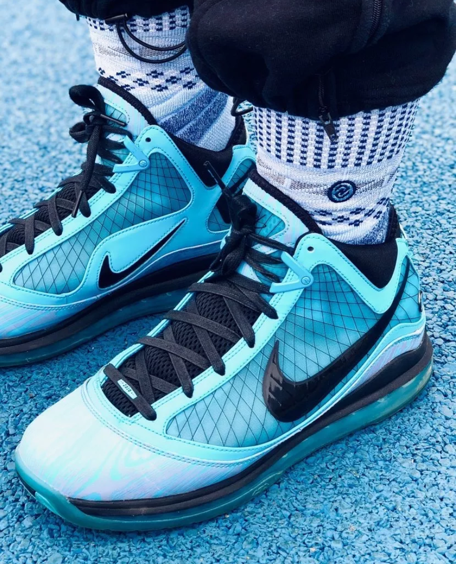 Giày Nike Air Max LeBron 7 Retro QS 'All Star' 2020 CU5646-400 - Ảnh 5