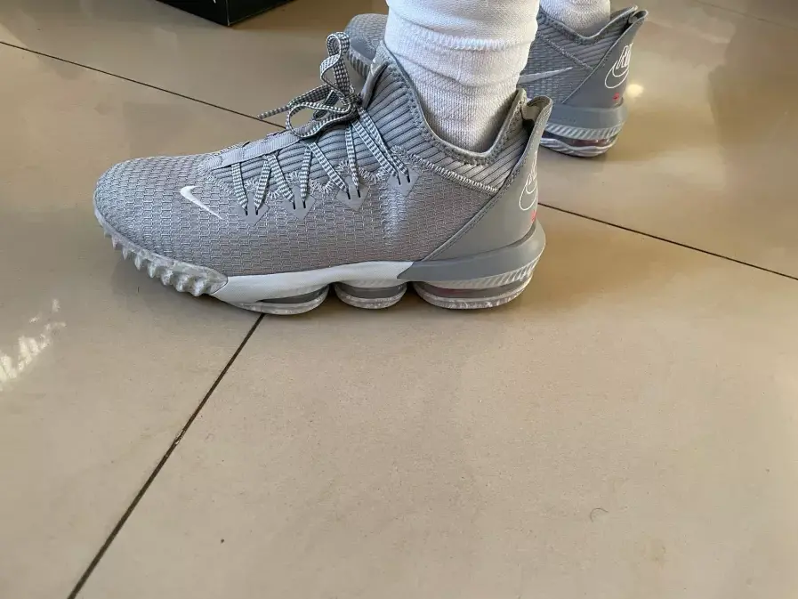 Giày Nike LeBron 16 Low 'Wolf Grey' CI2668-003 - Ảnh 3