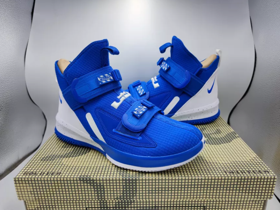Giày Nike LeBron Soldier 13 SFG TB 'Game Royal' CN9809-405 - Ảnh 3