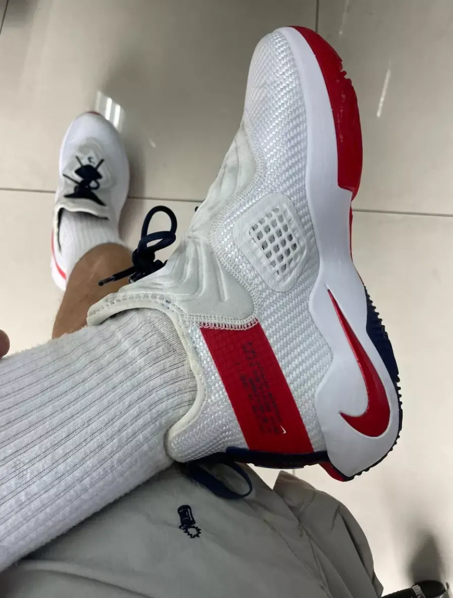 Giày Nike LeBron Soldier 14 'USA' CK6024-100 - Ảnh 4