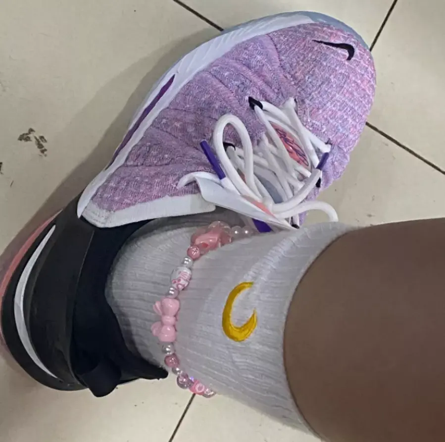 Giày Nike LeBron 18 GS 'Graffiti' CW2760-900 - Ảnh 4