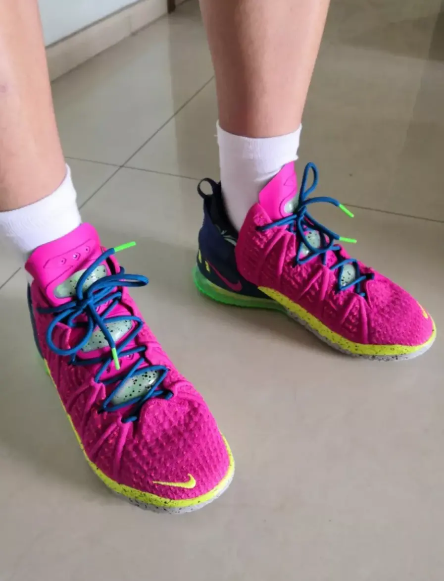 Giày Nike LeBron 18 EP 'Los Angeles By Night' DB7644-600 - Ảnh 4