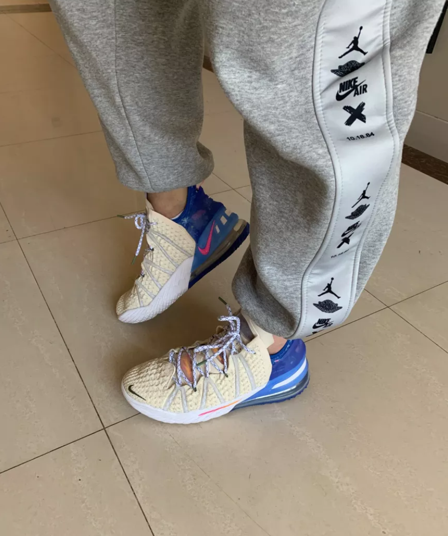 Giày Nike LeBron 18 'Los Angeles By Day' DB8148-200 - Ảnh 4