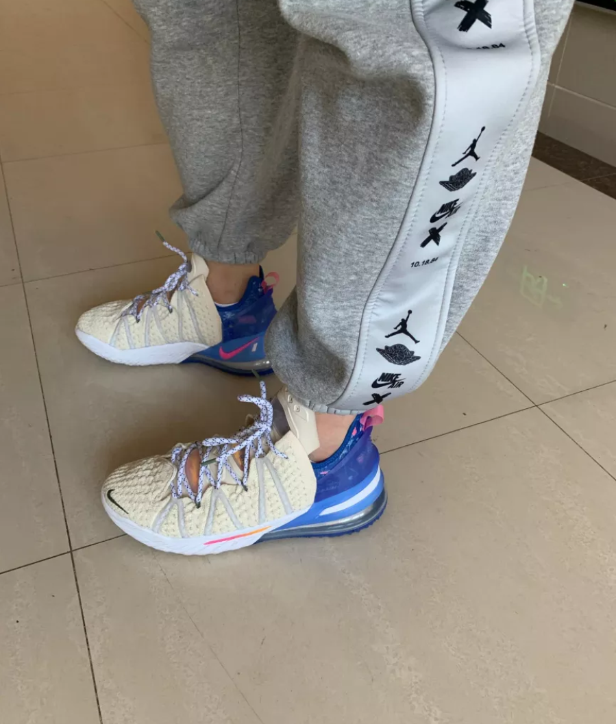 Giày Nike LeBron 18 'Los Angeles By Day' DB8148-200 - Ảnh 3