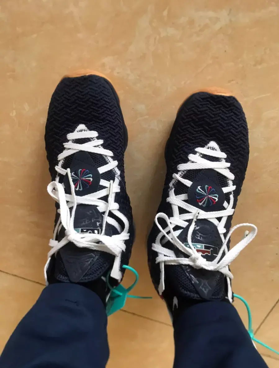 Giày Nike LeBron 17 'College Navy' CD5056-400 - Ảnh 3