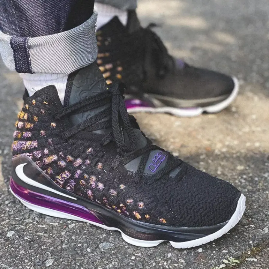 Giày Nike LeBron 17 'Lakers' BQ3177-004 - Ảnh 4