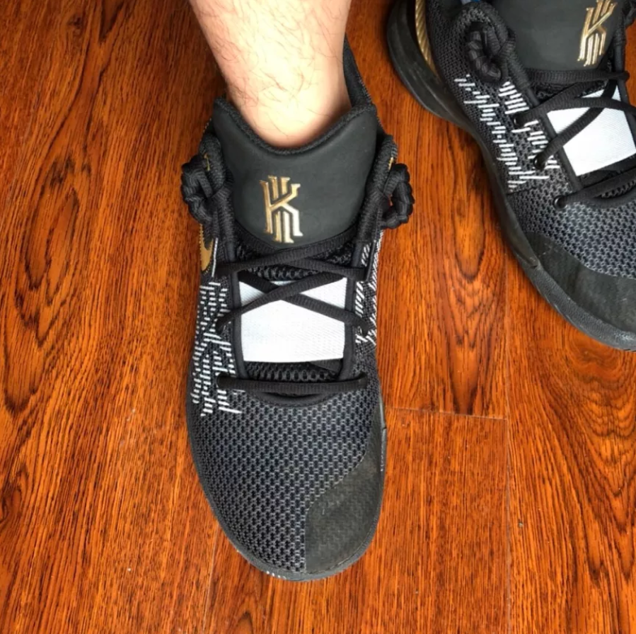 kyrie flytrap 2 metallic gold