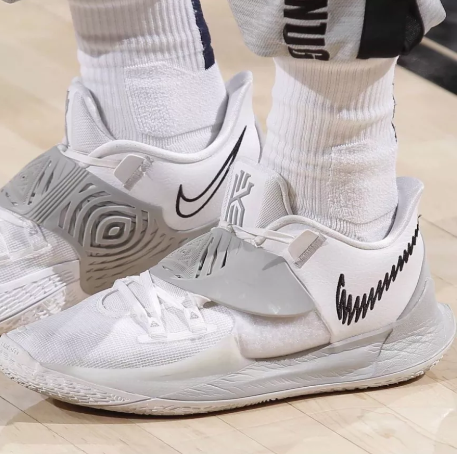 Giày Nike Kyrie Low 3 EP 'White Black Glow' CJ1287-100 - Ảnh 5