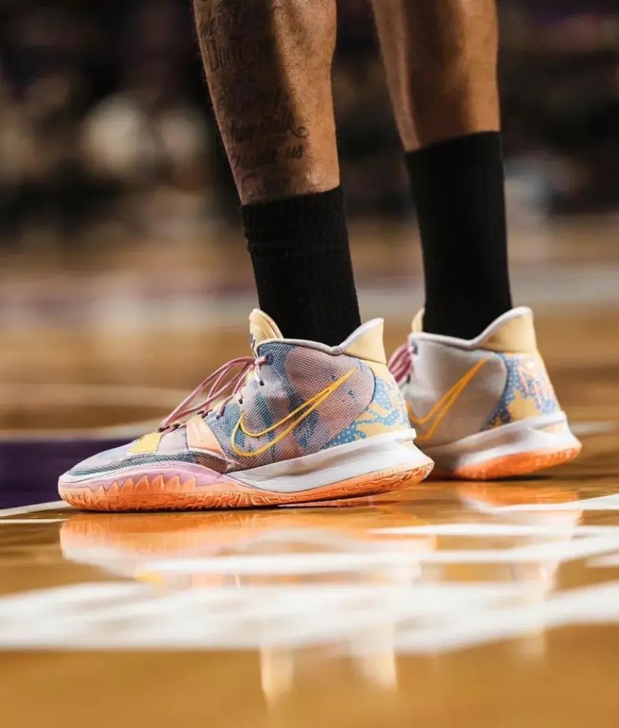 Giày Nike Kyrie 7 Pre Heat Expressions 'Blue Orange' DC0588-003 - Ảnh 4