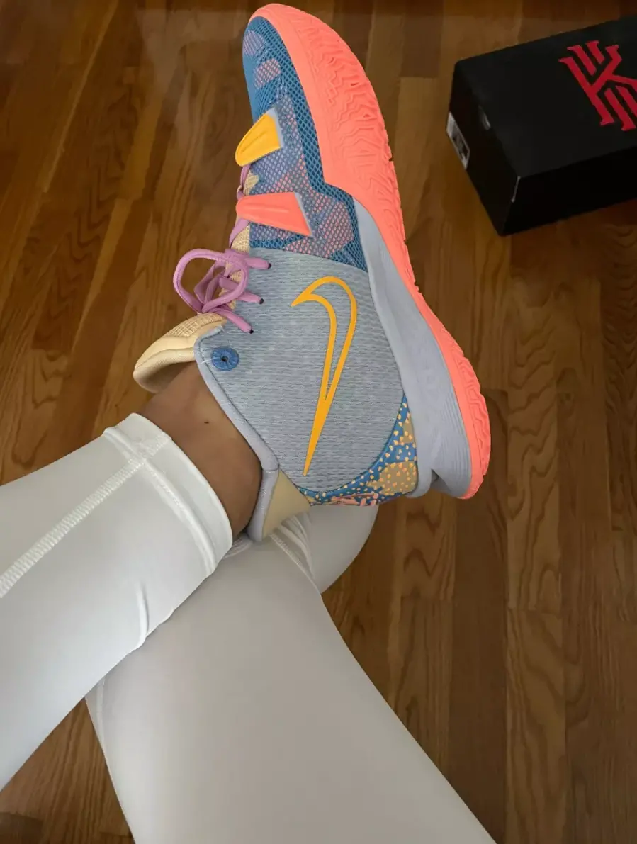 Giày Nike Kyrie 7 Pre Heat Expressions 'Blue Orange' DC0588-003 - Ảnh 3