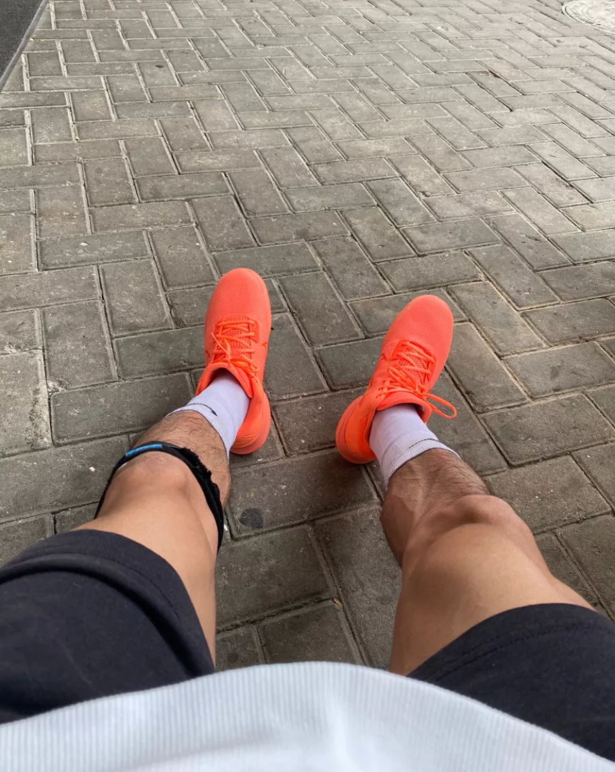 Giày Nike Kyrie Flytrap 4 EP 'Bright Mango' CT1973-800 - Ảnh 3