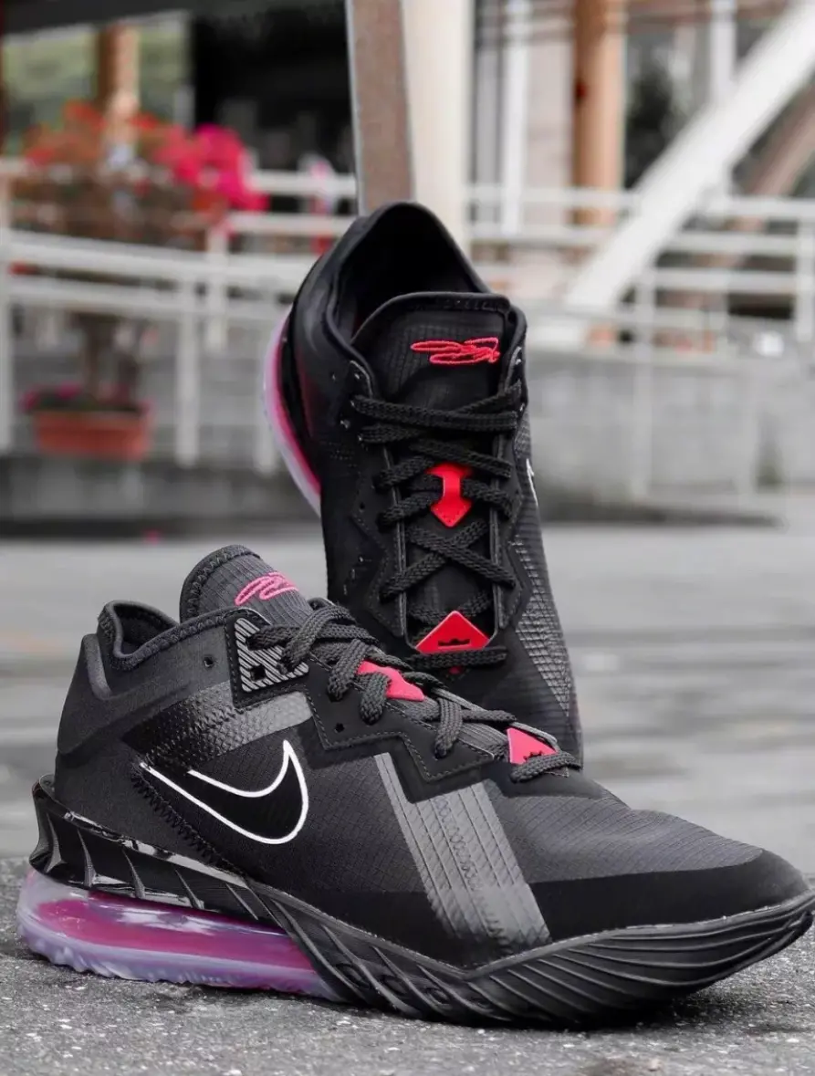 Giày Nike LeBron 18 Low EP 'Bred' CV7564-001 - Ảnh 7