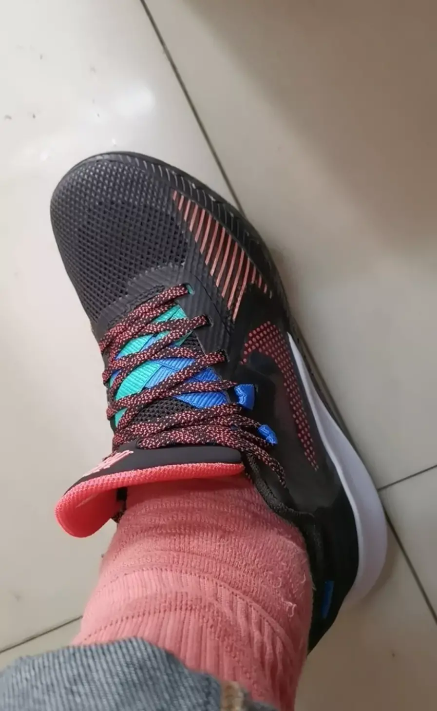 Giày Nike Kyrie Flytrap V Wolf Grey DC8991-001 - Ảnh 3