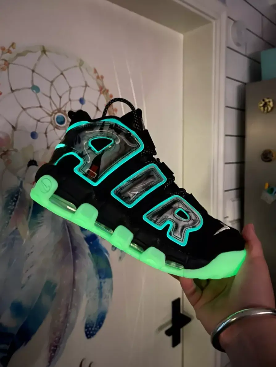 Giày Nike Air More Uptempo Utagawa Kuniyoshi 'Black' DM6213-045 - Ảnh 6