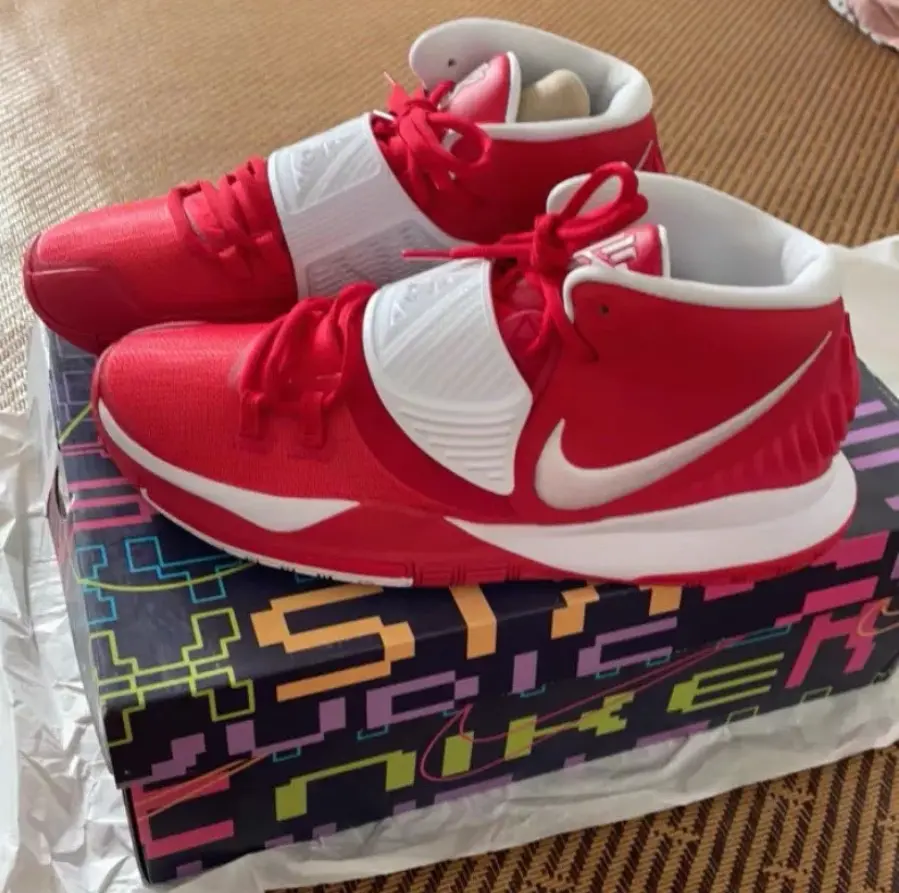 Giày Nike Kyrie 6 'University Red' CW4142-603 - Ảnh 5