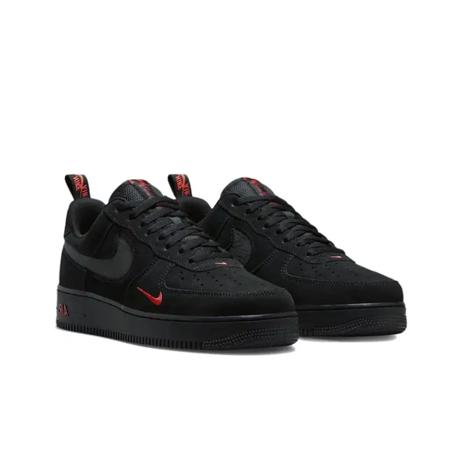 Giày Nike Air Force 1 Low 'Black Orange' DZ4514-001 - Ảnh 5