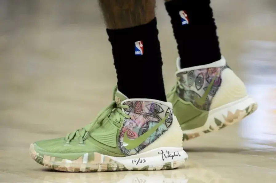Alternative view of Giày Nike Kyrie 6 Preheat 'Shanghai' CQ7634-303
