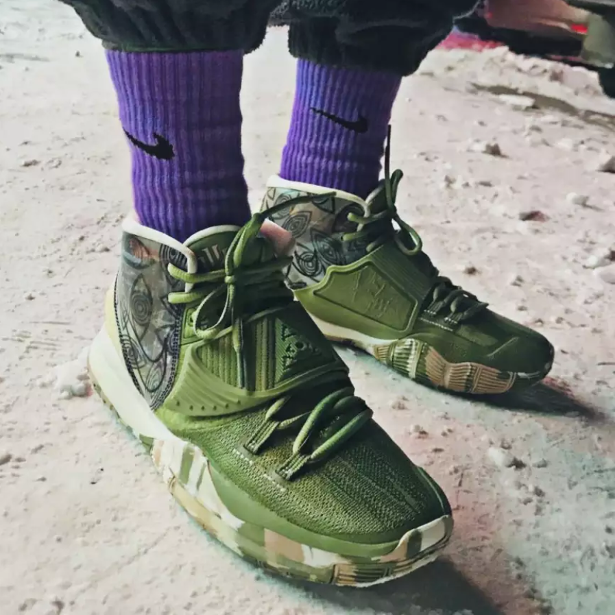 Giày Nike Kyrie 6 Preheat 'Shanghai' CQ7634-303 - Ảnh 4