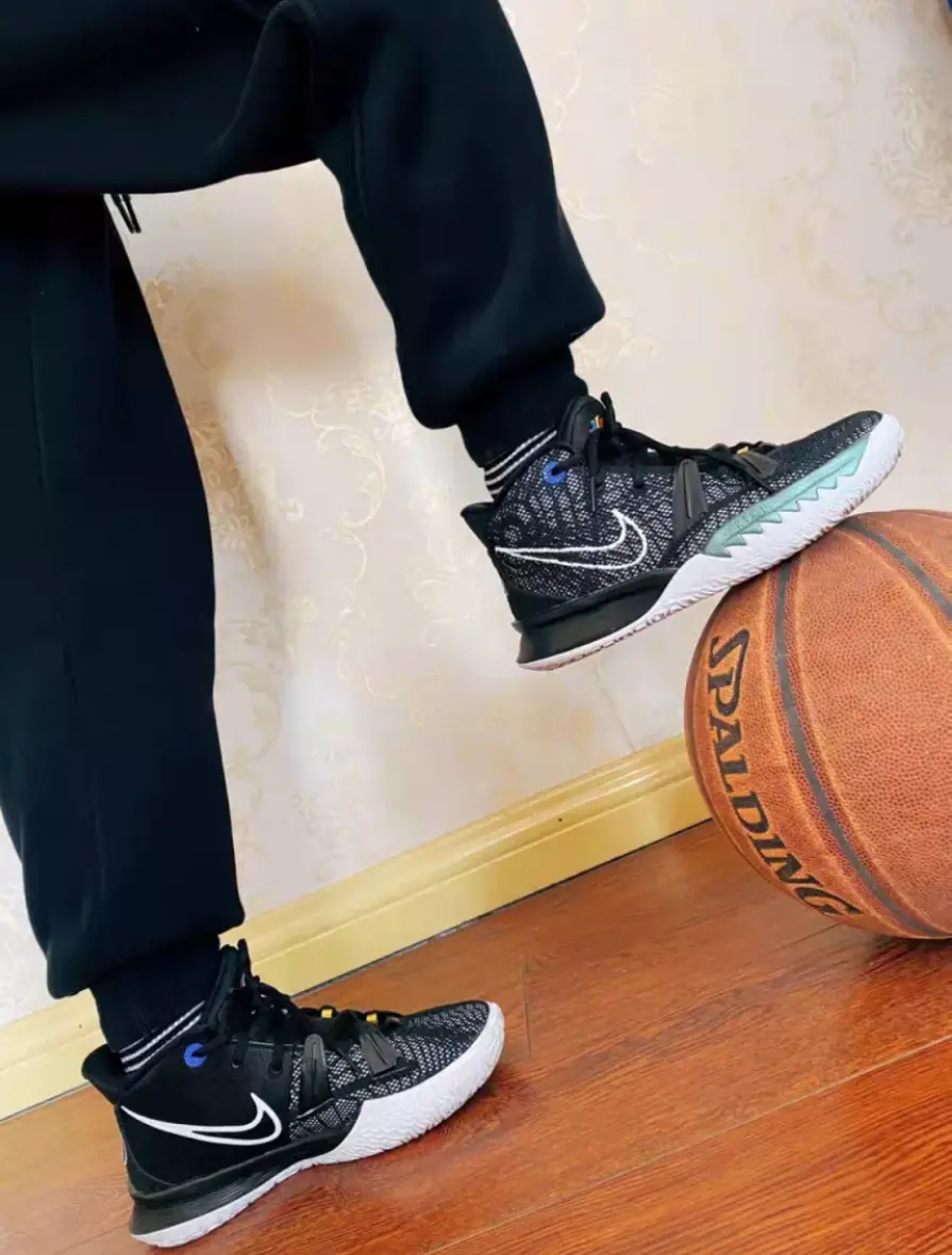 Giày Nike Kyrie 7 GS 'BK Black' CT4080-002 - Ảnh 3