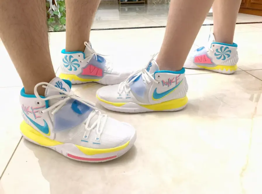 Alternative view of Giày Nike Kyrie 6 EP 'Neon Graffiti' BQ4631-101