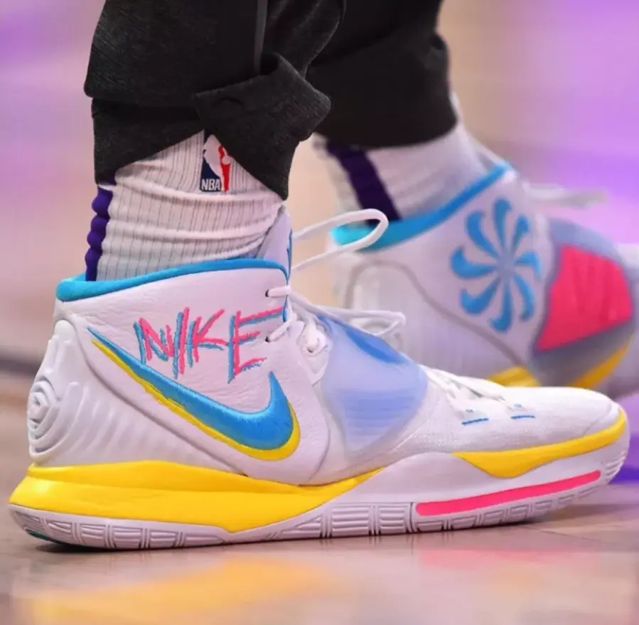 Giày Nike Kyrie 6 EP 'Neon Graffiti' BQ4631-101 - Ảnh 5
