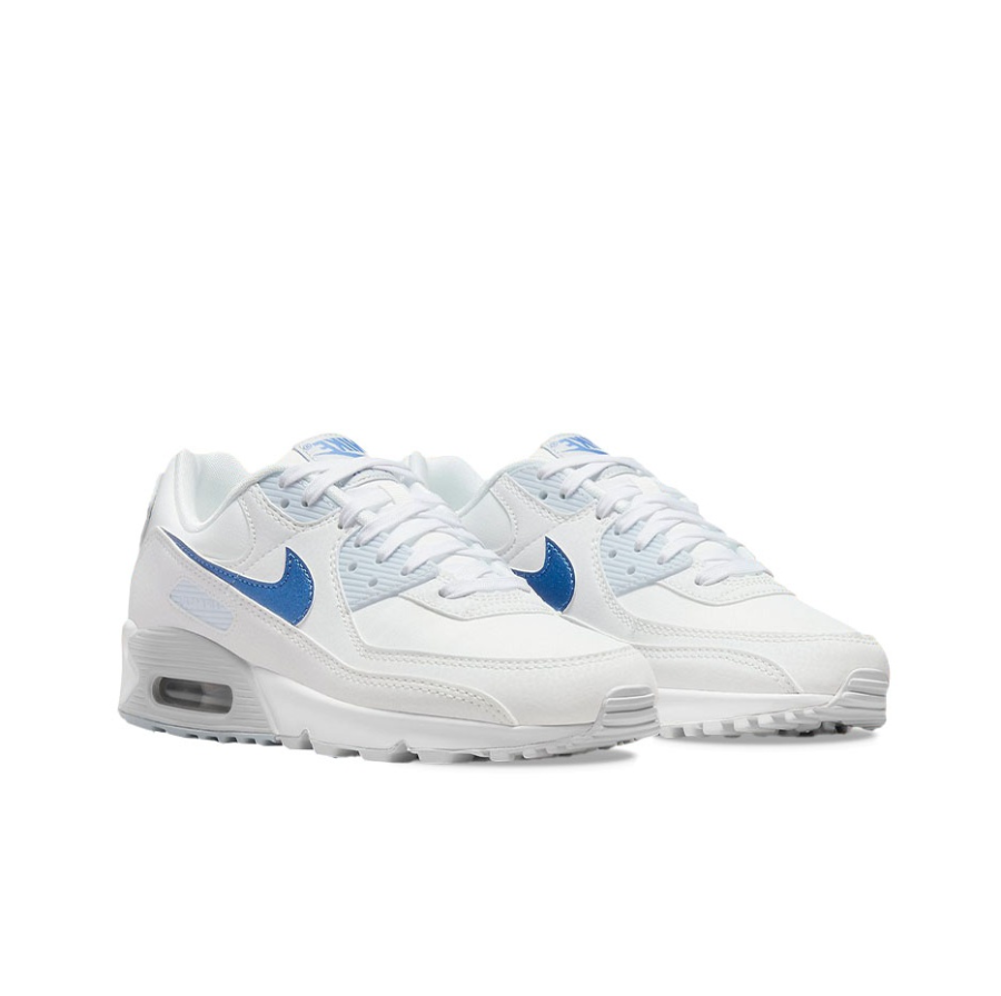 Giày Nike Air Max 90 'White Blue' DX0115-100 - Ảnh 5