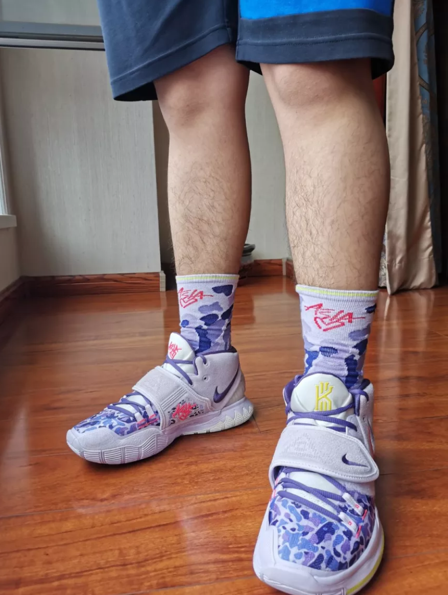 Giày Nike Kyrie 6 'Asia Irving Barely Grape' CD5031-500 - Ảnh 4