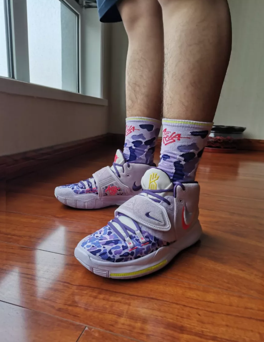 Giày Nike Kyrie 6 'Asia Irving Barely Grape' CD5031-500 - Ảnh 3