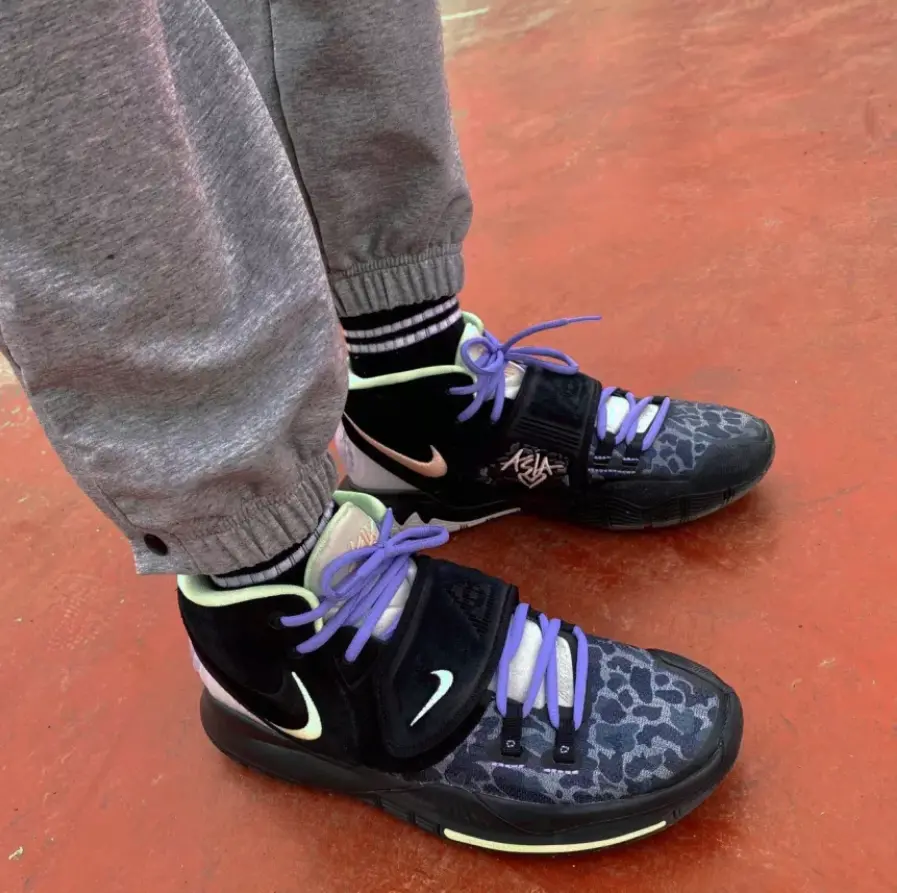 Giày Nike Kyrie 6 'Asia Irving - Black' CD5031-001 - Ảnh 4