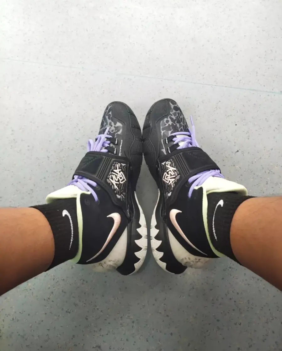 Alternative view of Giày Nike Kyrie 6 'Asia Irving - Black' CD5031-001