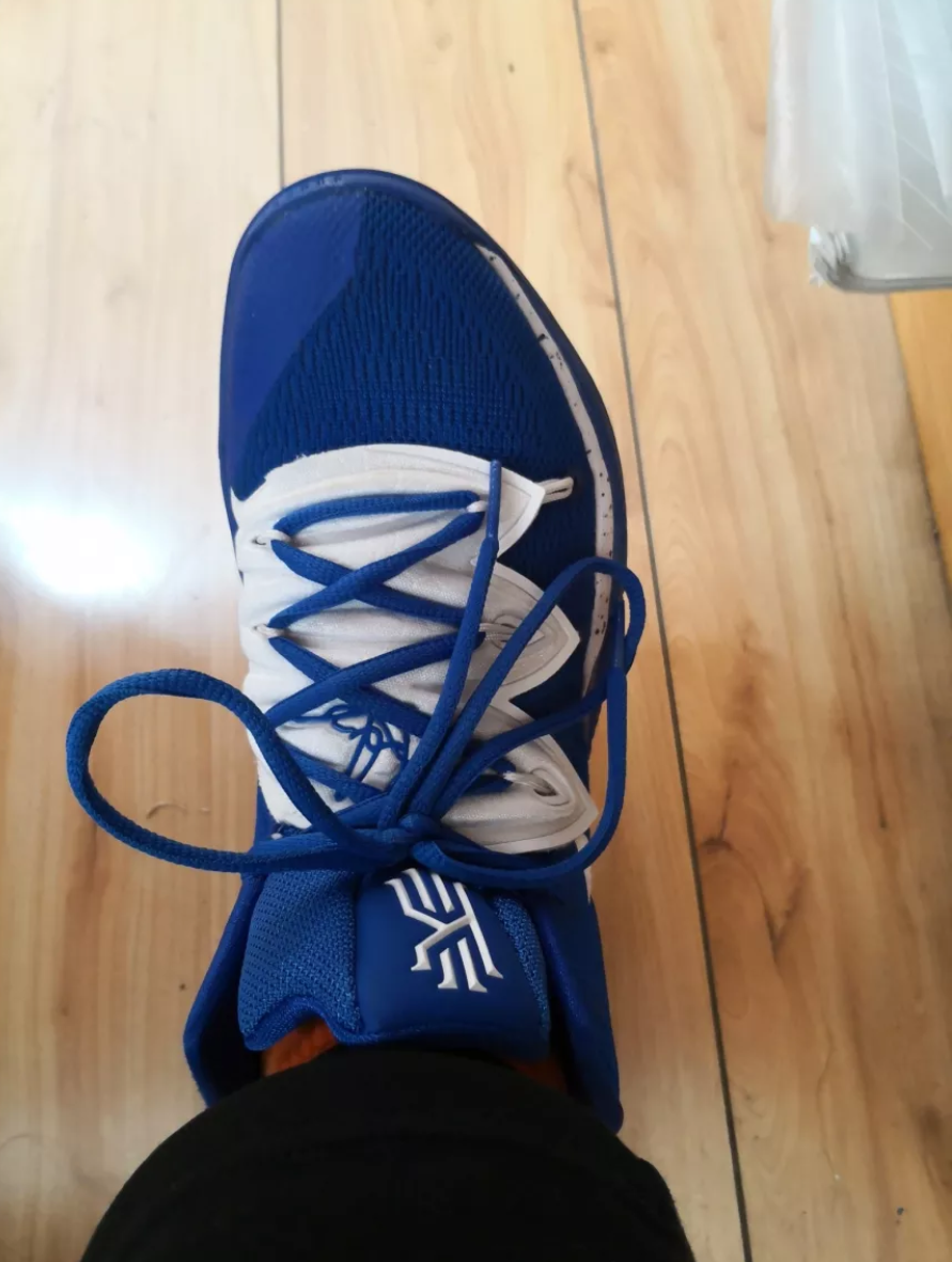 Giày Nike Kyrie 5 'Team Game Royal White' CN9519-401 - Ảnh 2