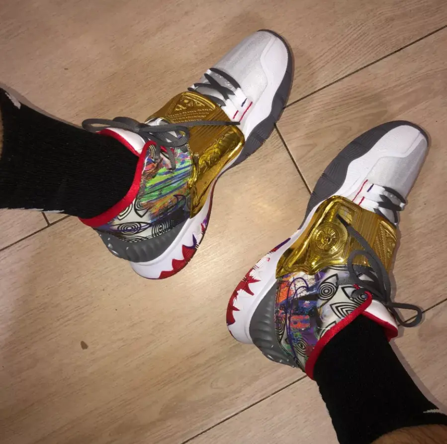 Giày Nike Kyrie 6 Pre-Heat 'Houston' CN9839-100 - Ảnh 5
