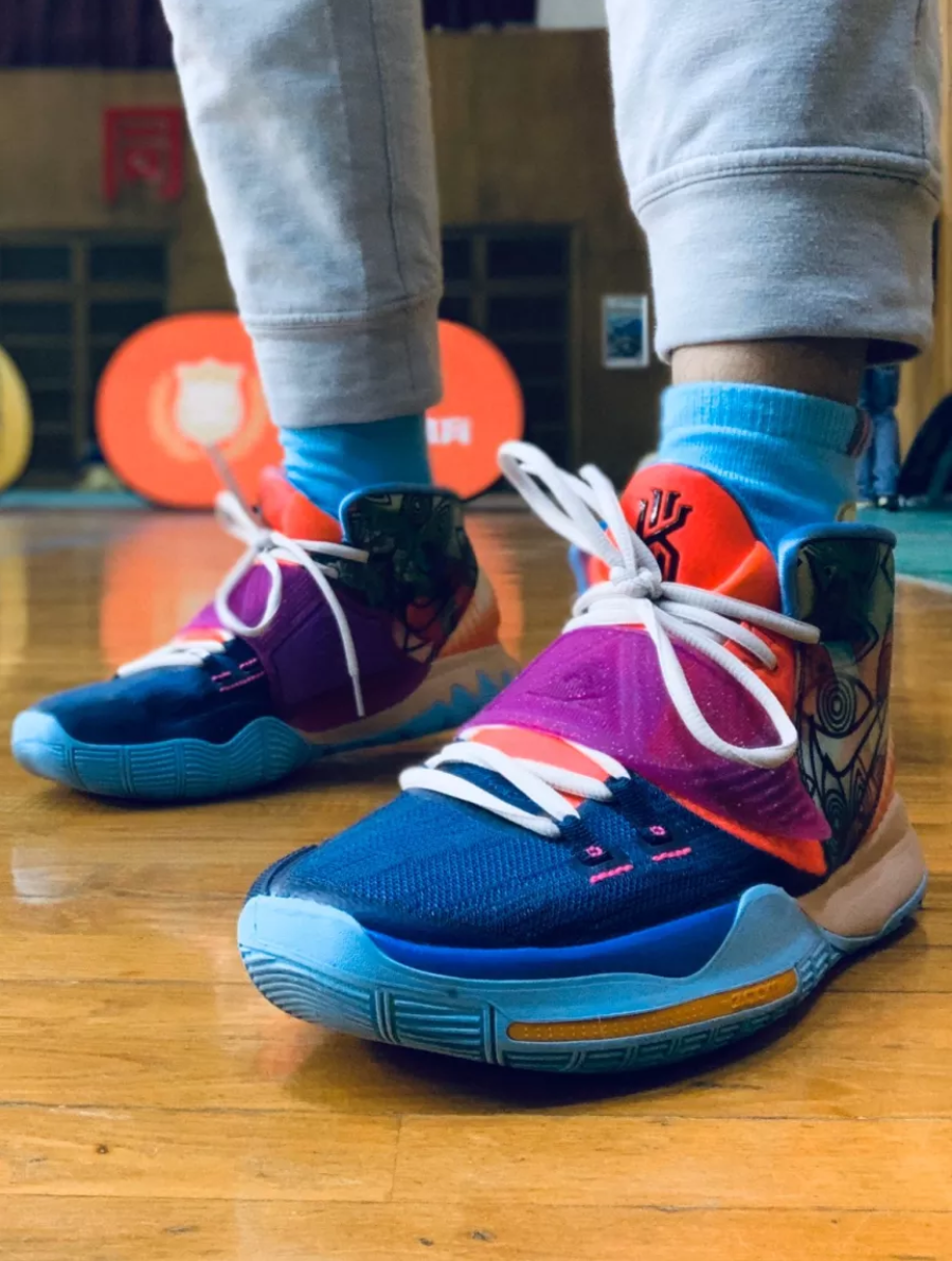 Giày Nike Kyrie 6 Pre-Heat 'Heal The World' CN9839-403 - Ảnh 4