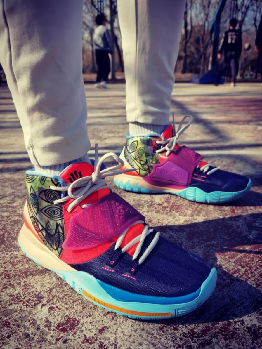 Giày Nike Kyrie 6 Pre-Heat 'Heal The World' CN9839-403 - Ảnh 3