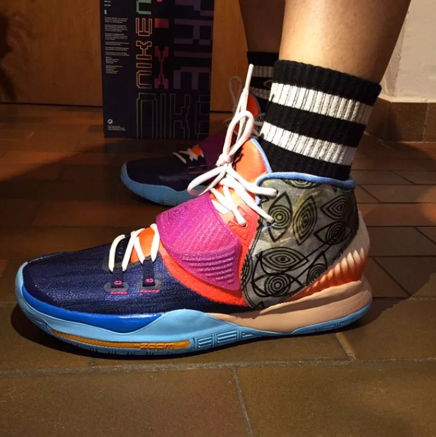 Giày Nike Kyrie 6 Pre-Heat 'Heal The World' CN9839-403 - Ảnh 2