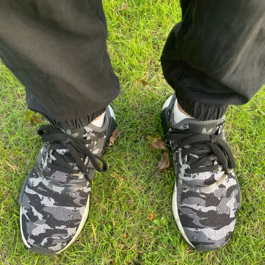 Giày Adidas NMD_R1 'Grey Camo' FZ0077 - Ảnh 4