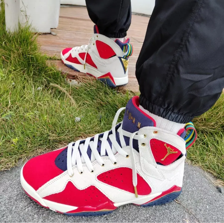 Giày Nike Air Jordan 7 Retro x Trophy Room 'New Sheriff in Town' DM1195-474 - Ảnh 5