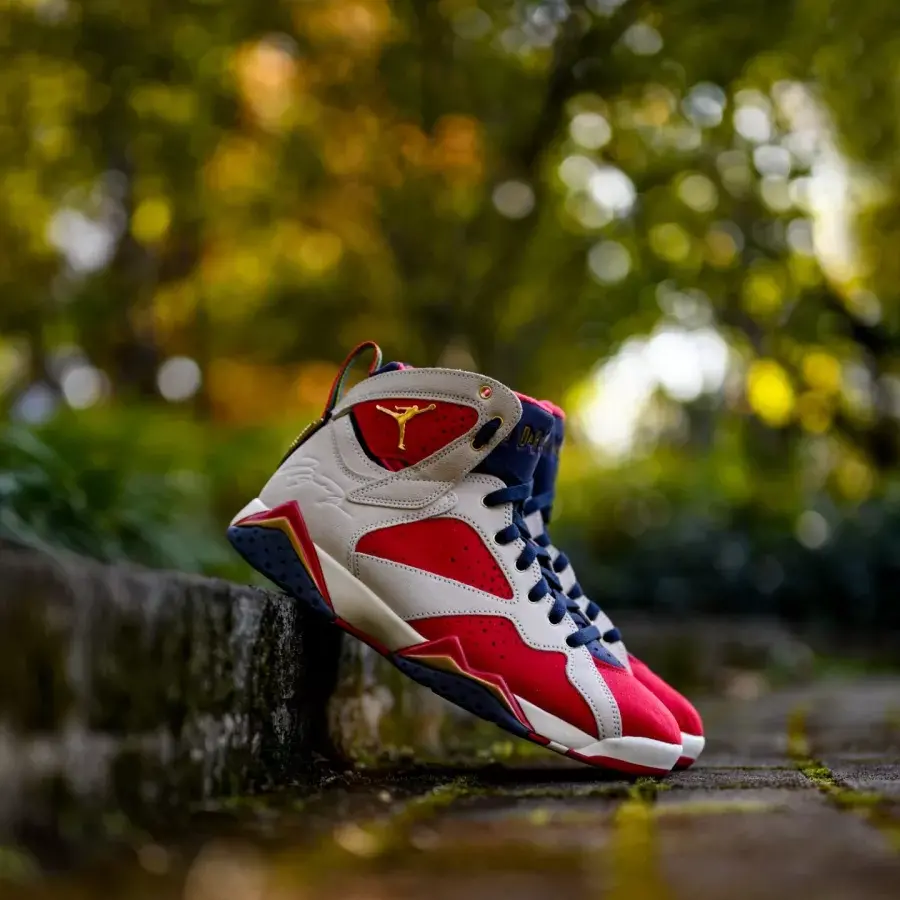 Giày Nike Air Jordan 7 Retro x Trophy Room 'New Sheriff in Town' DM1195-474 - Ảnh 6