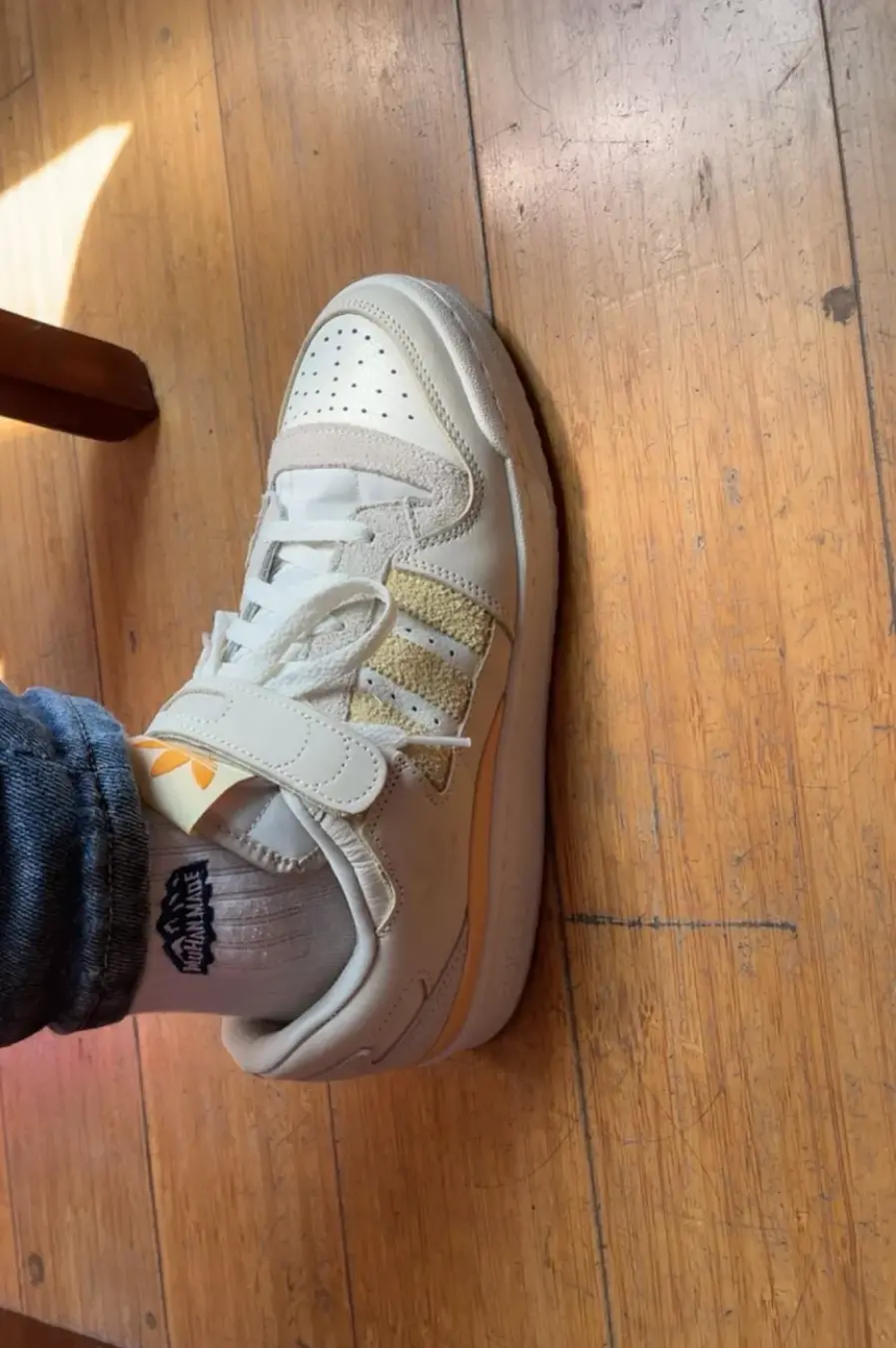 Giày Adidas Originals Forum 84 Low 'White Cream' HQ6332 - Ảnh 3